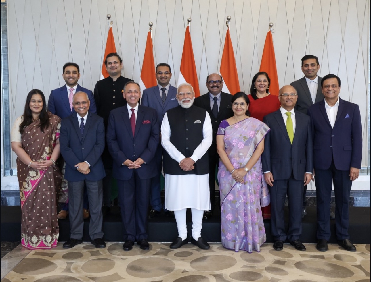 Prerna Kalra With PM